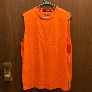 L tank Head brand orange